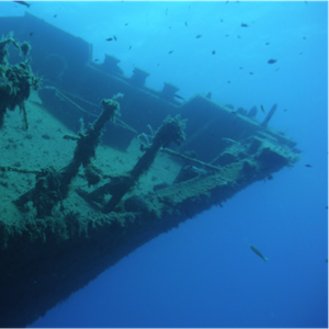 Wreck in Plimiri, Rhodes